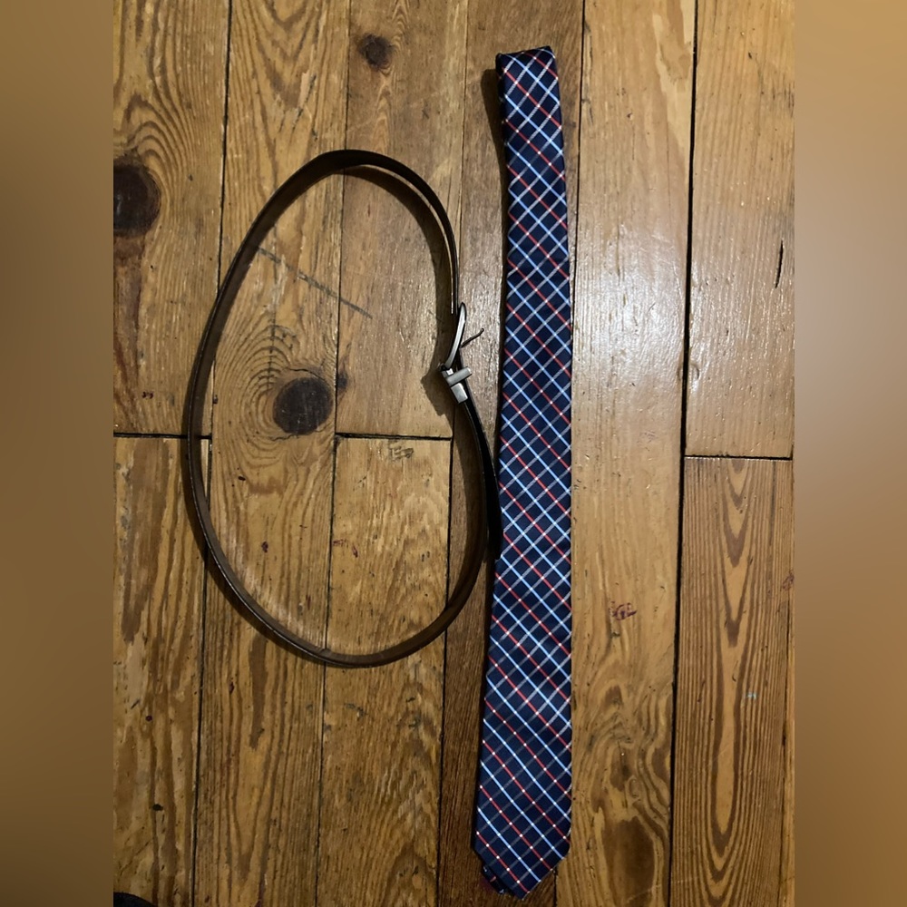 Boys Tie & belt
